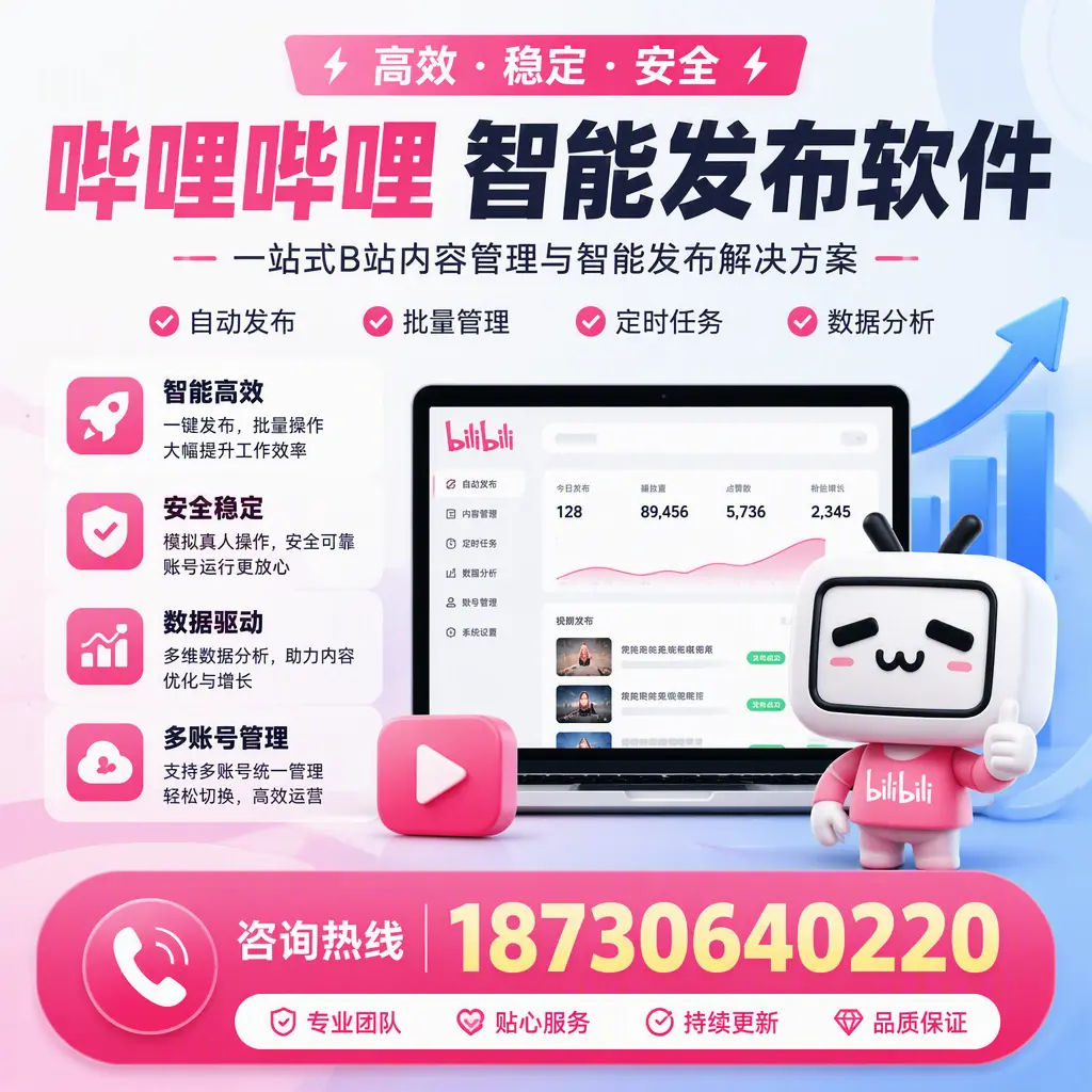 哔哩哔哩智能发布软件适用场景分析：在 鞍山 的最佳实践